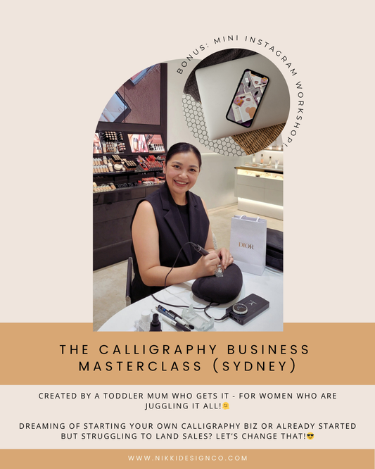 The Calligraphy Business Masterclass