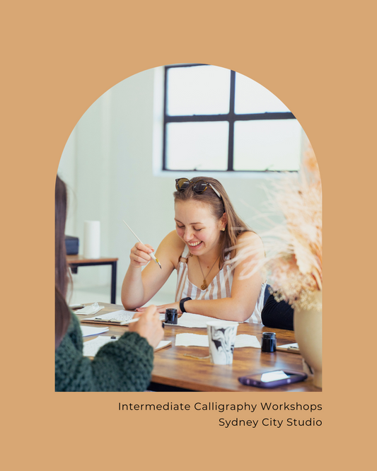 Intermediate Calligraphy Workshop Ticket