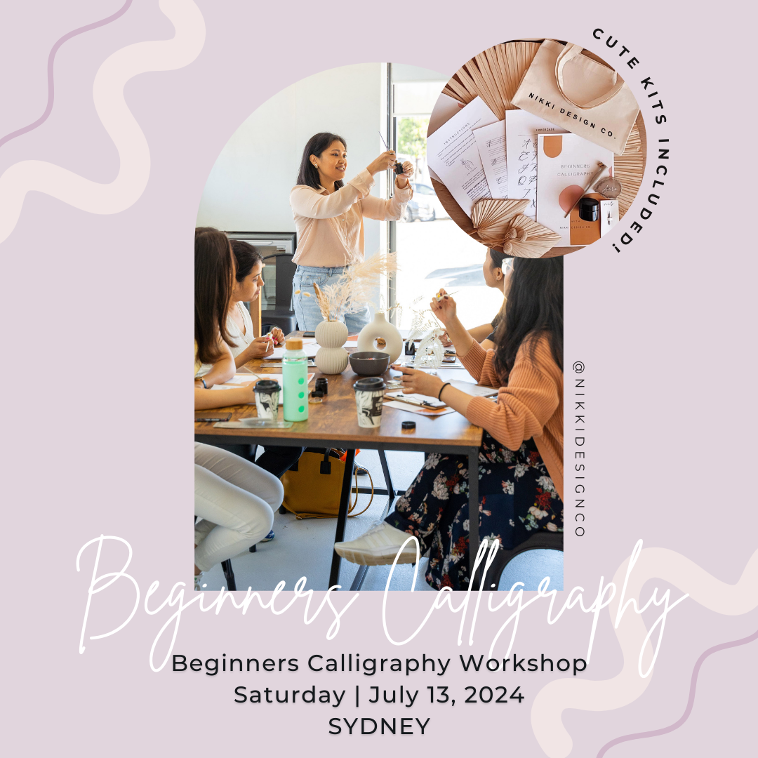 Beginners Calligraphy Workshop Ticket - Saturday, July 13, 2024