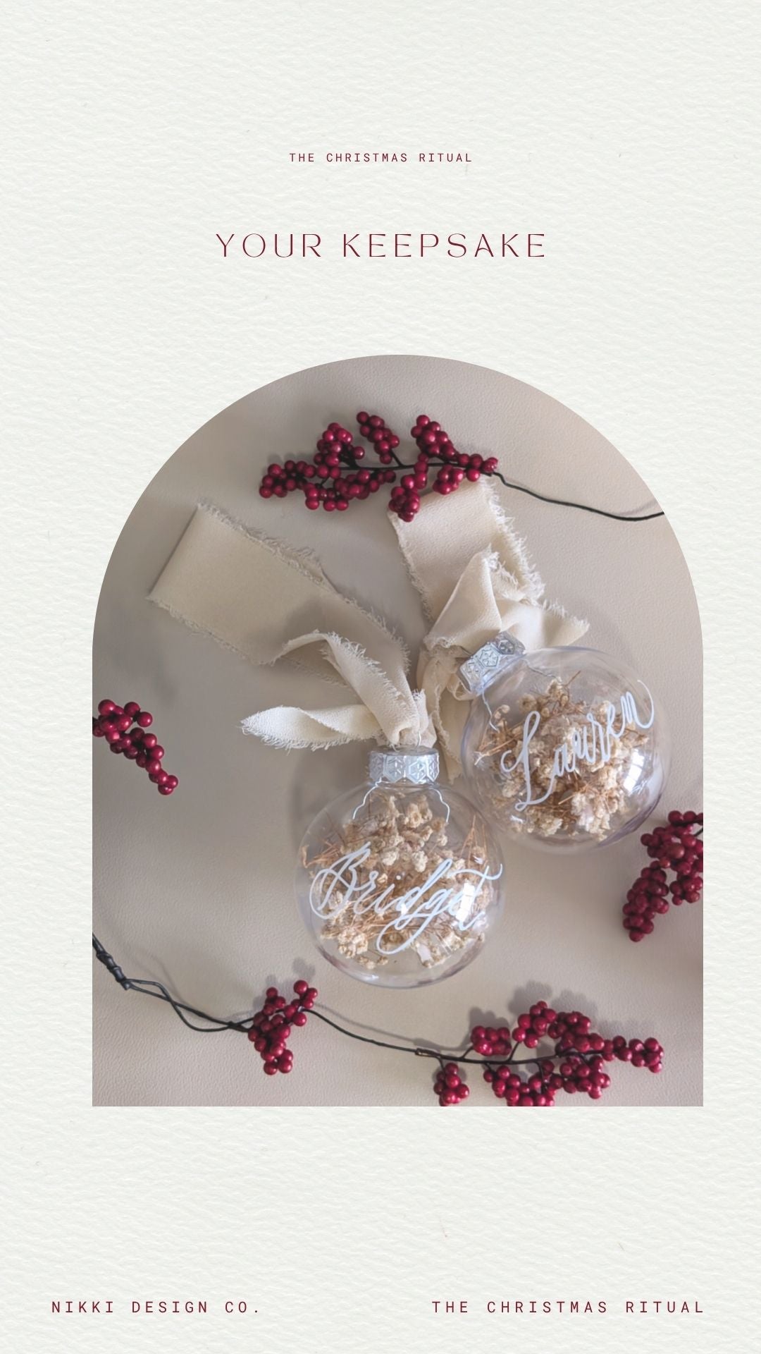 The Christmas Ritual - Christmas Calligraphy Workshop