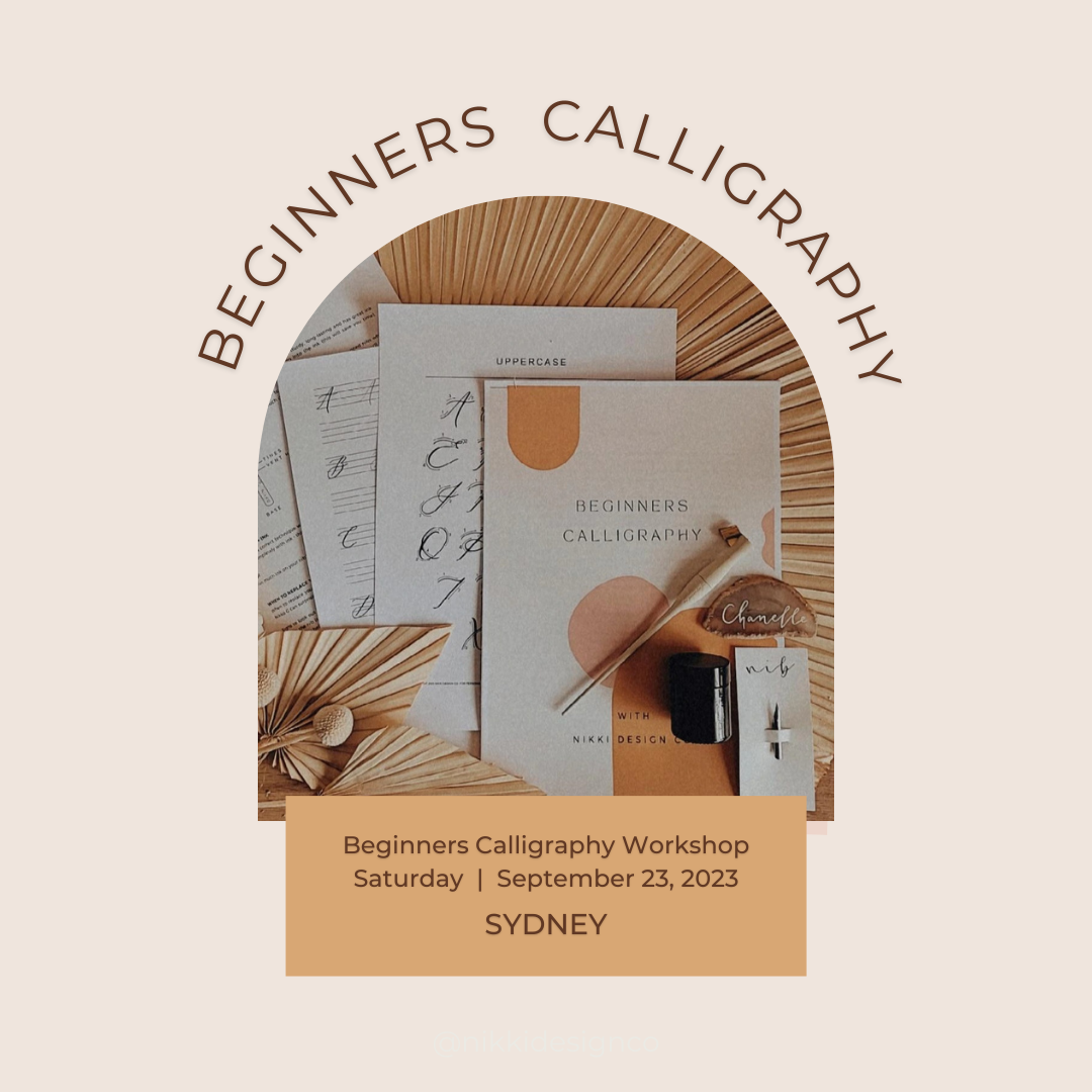 Beginners Calligraphy Workshop Ticket - Saturday, September 23, 2023